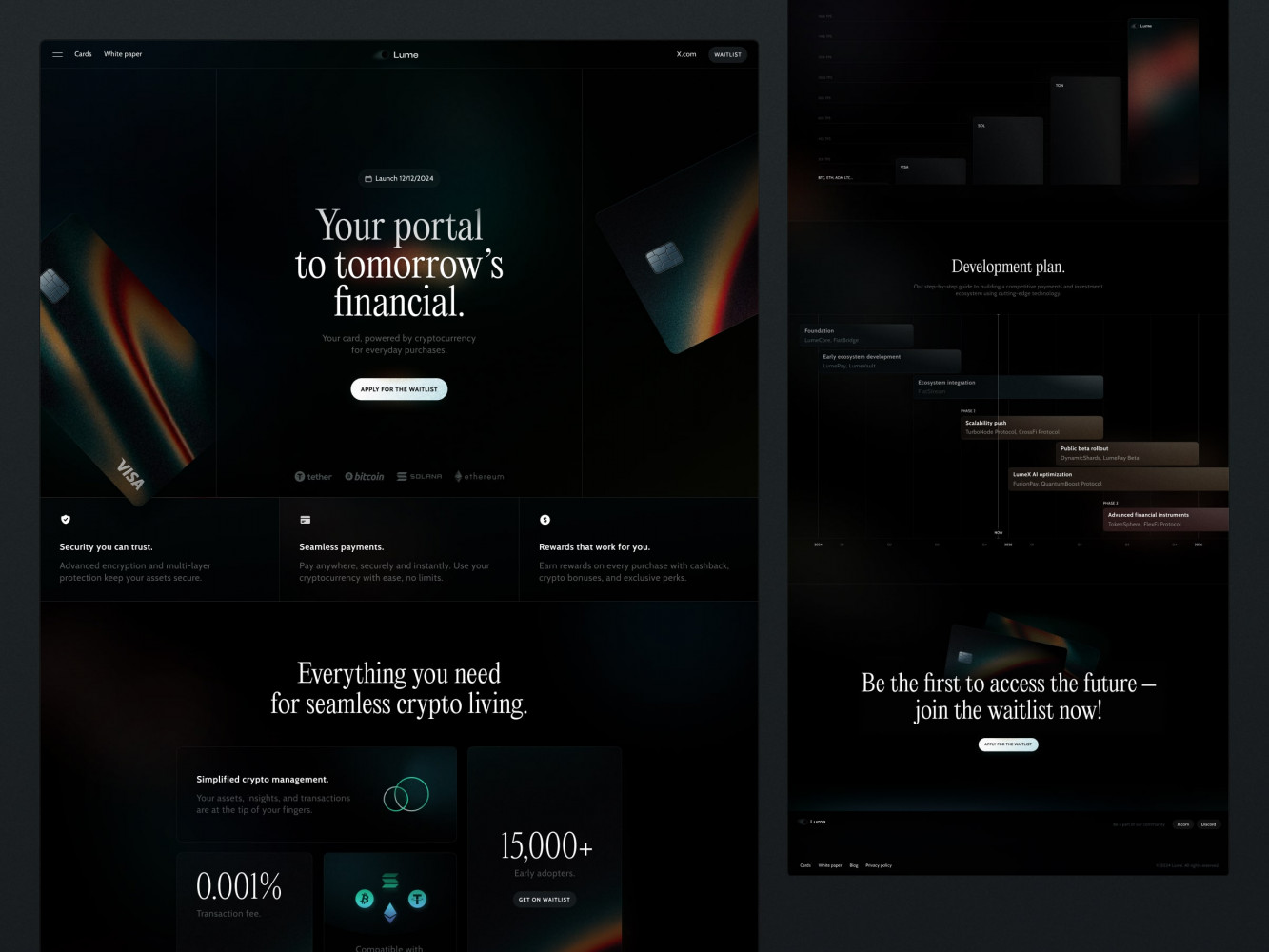 Enterprise website design