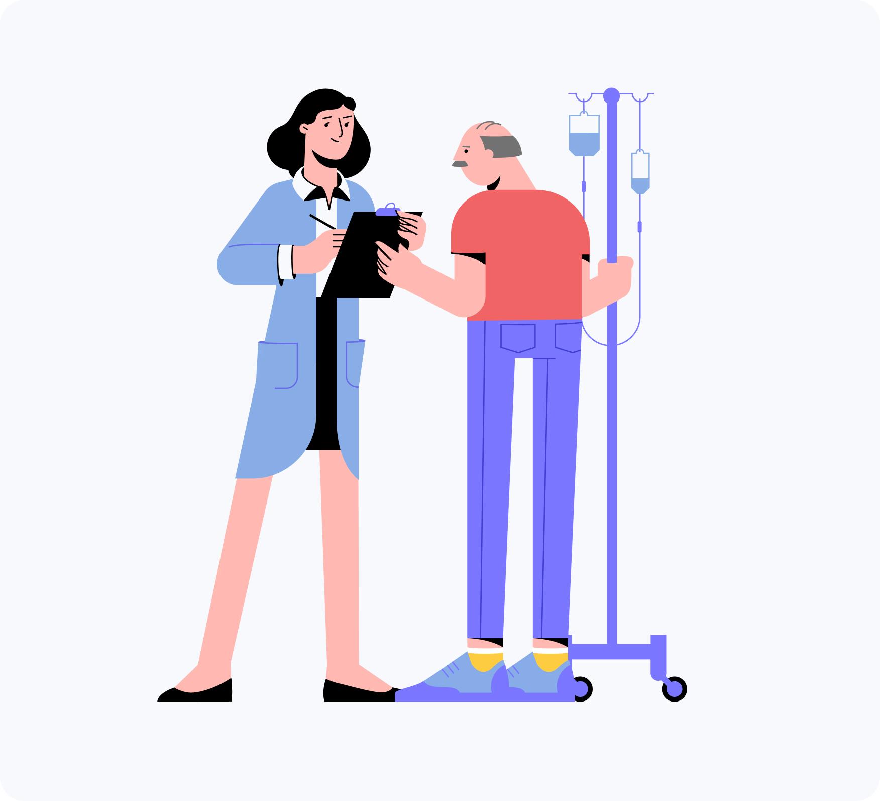 Medical Characters Free Illustration Pack 3