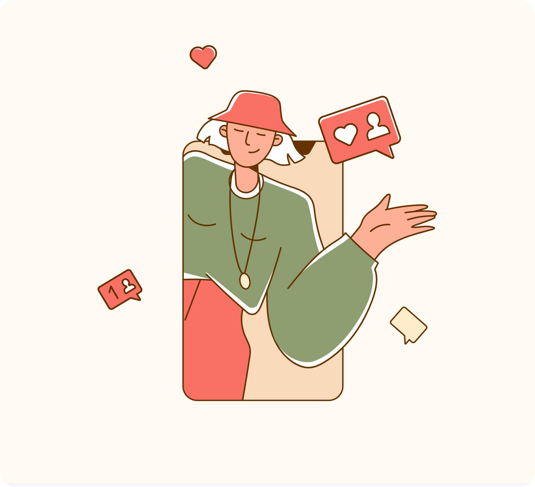 E-Commerce Characters Free Illustration Pack 3