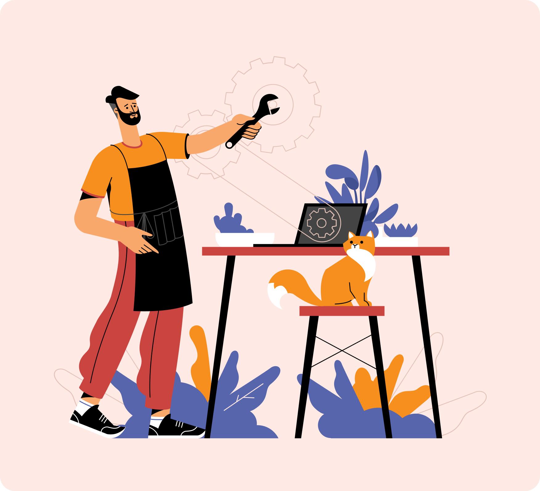 Free 8 Fully Editable Vector Illustrations