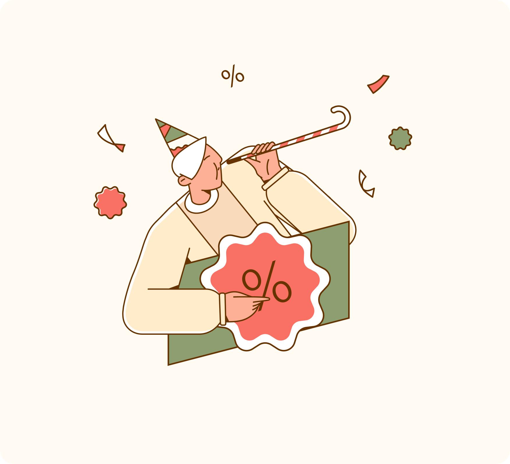 E-Commerce Characters Free Illustration Pack 8