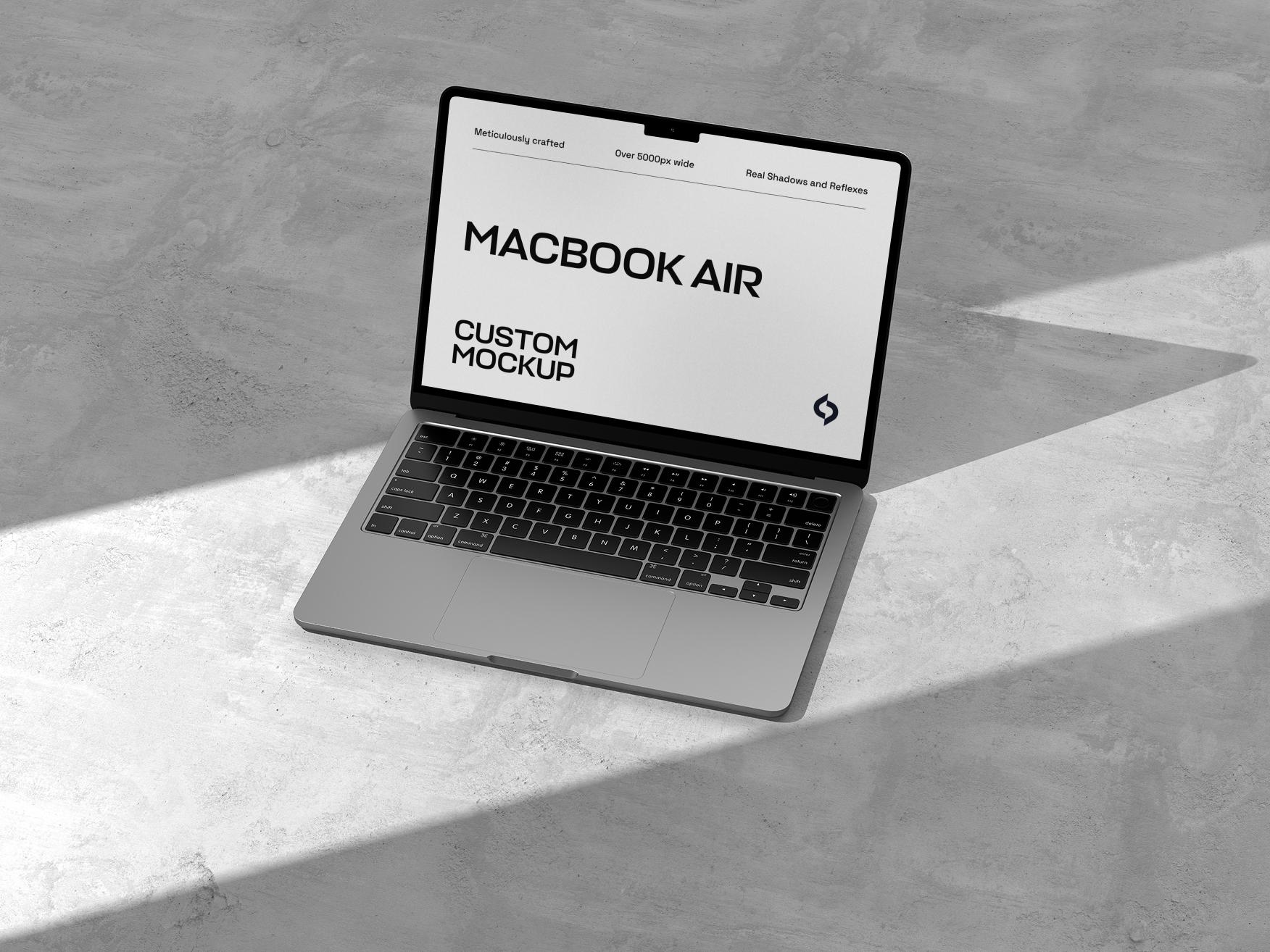2 Free MacBook Air M2 Mockup 2
