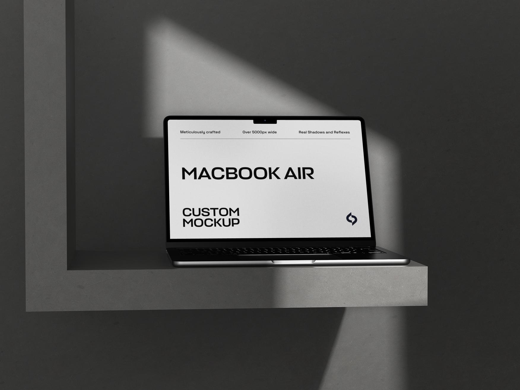 2 Free MacBook Air M2 Mockup 1