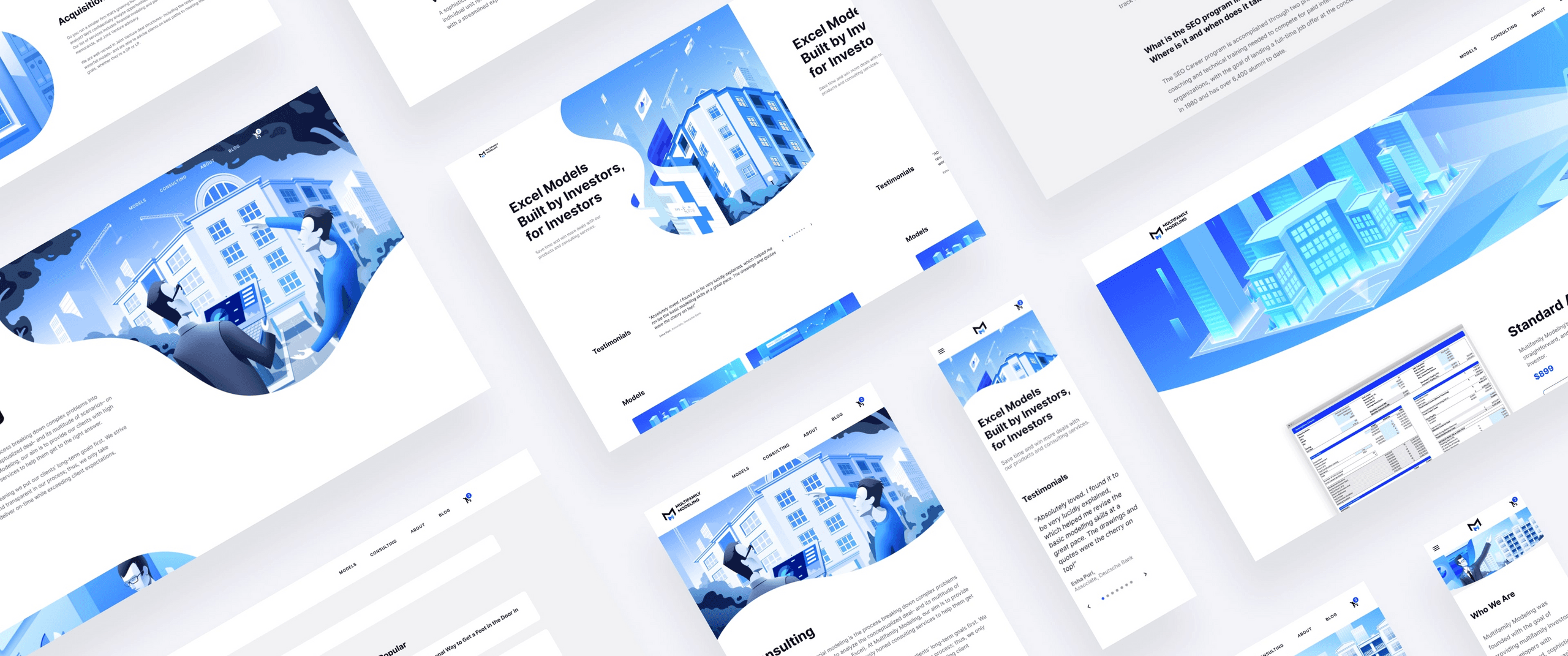 Multifamily Modeling mockups