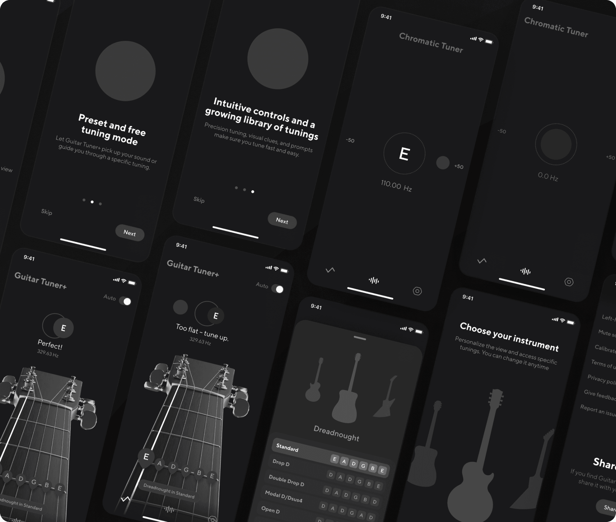 Guitar Tuner mockup
