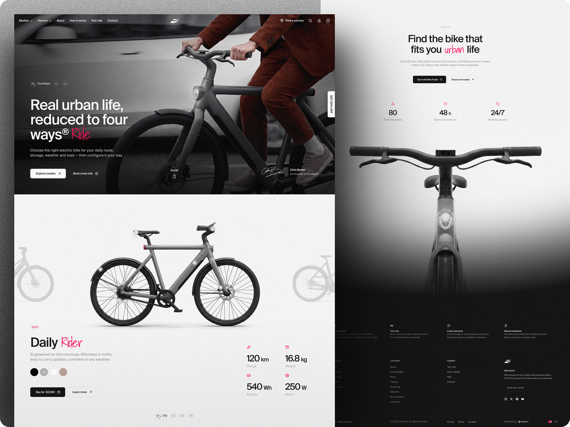 home page screenshot