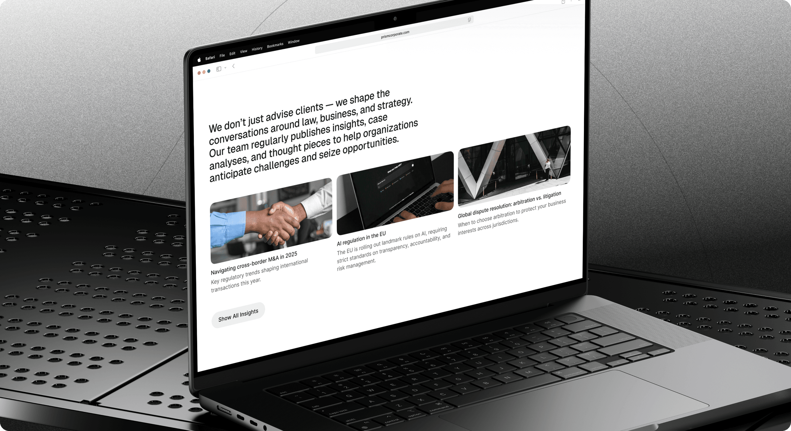 Law & compliance web design services preview image