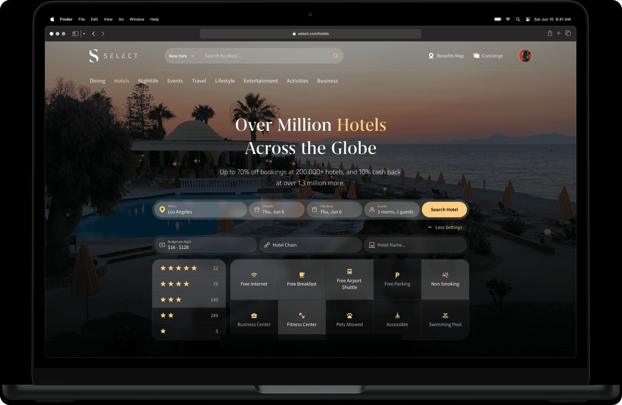select site