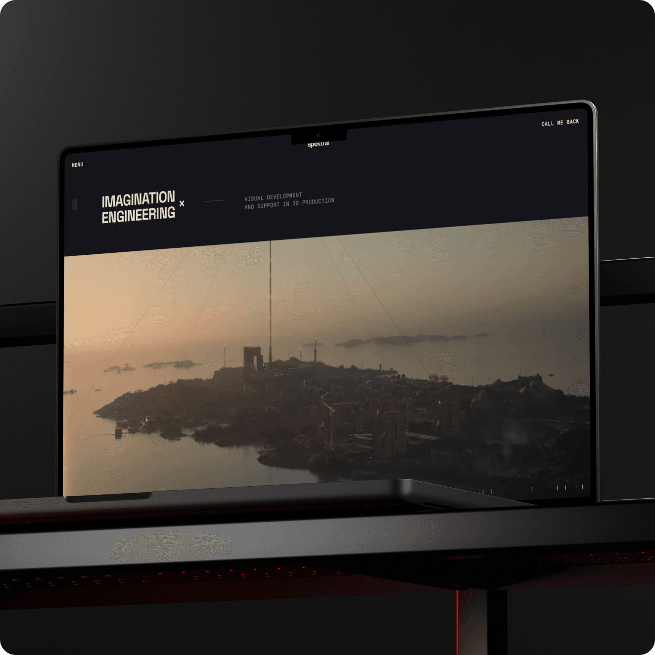 Website design and development for a digital production studios network