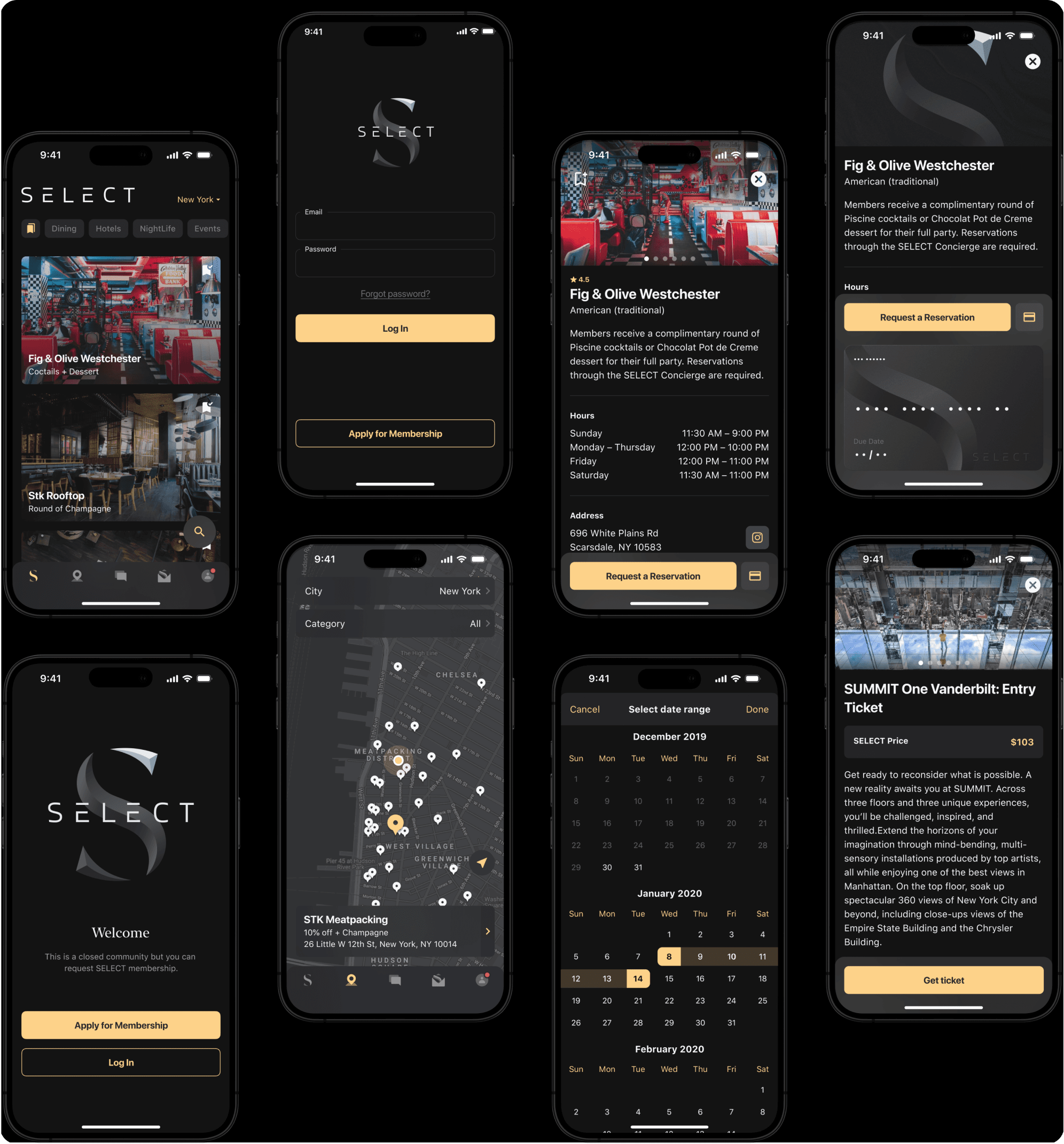 select mockup