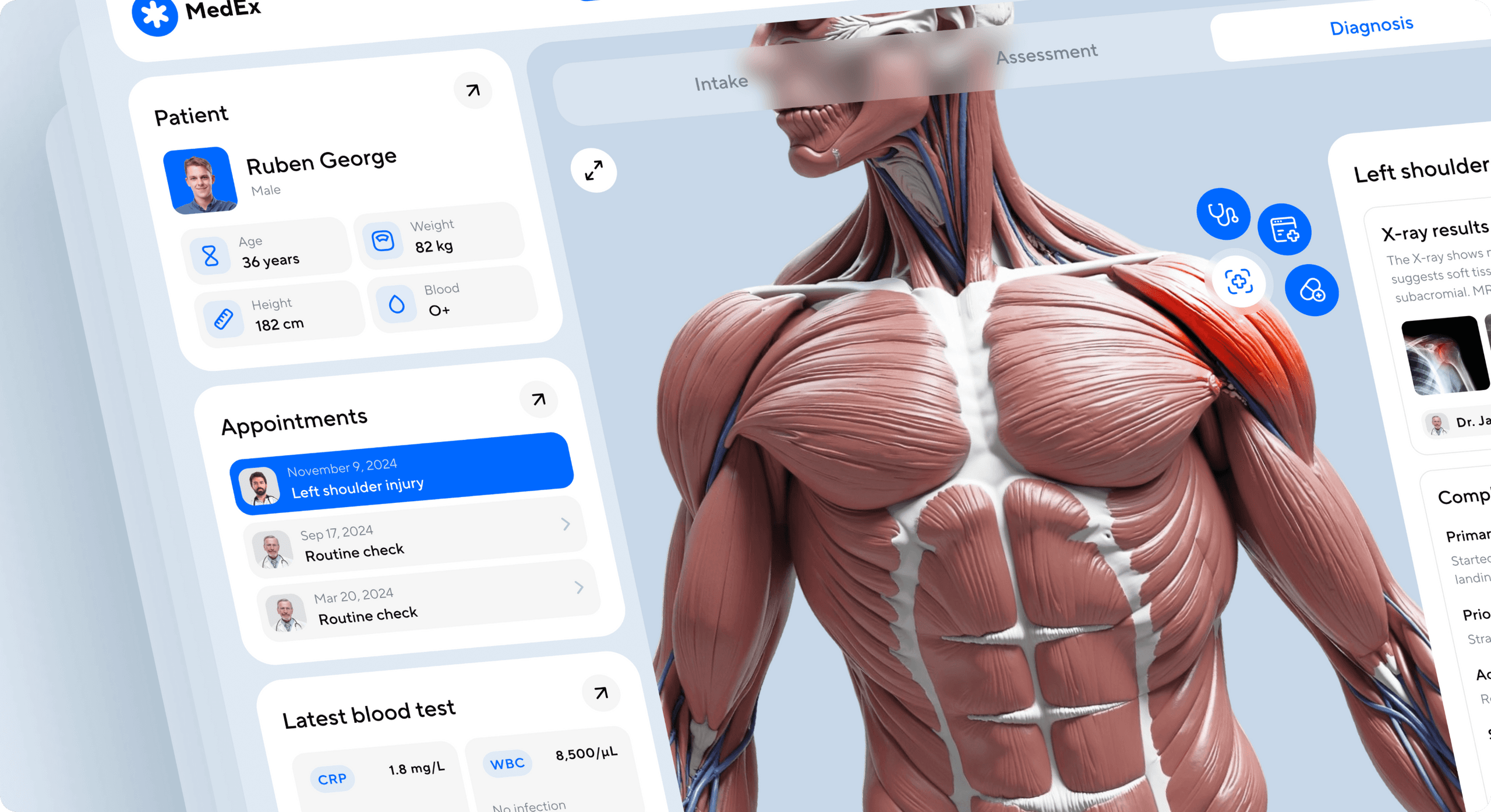 Healthcare web design services preview image