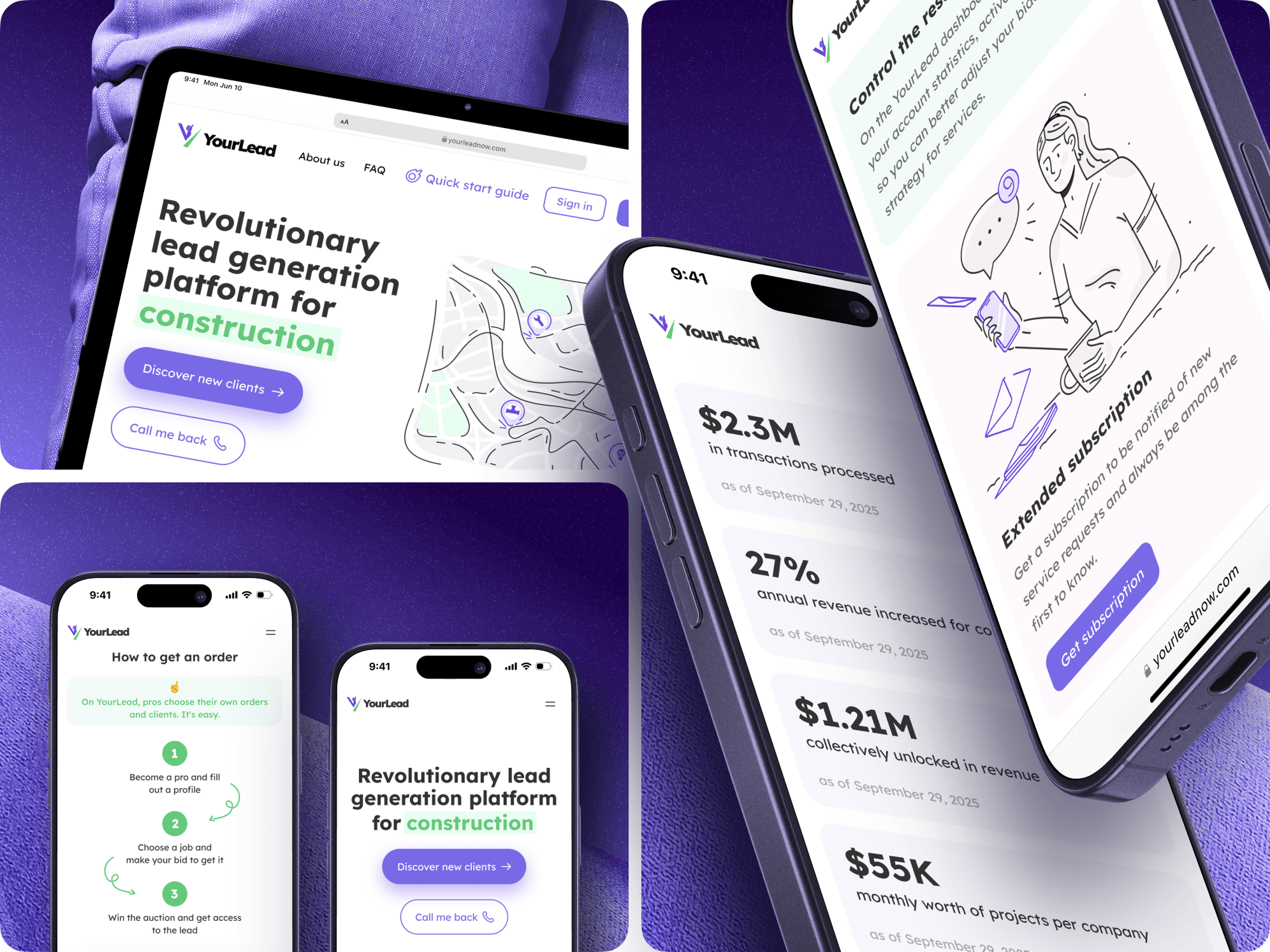 Your lead screen examples