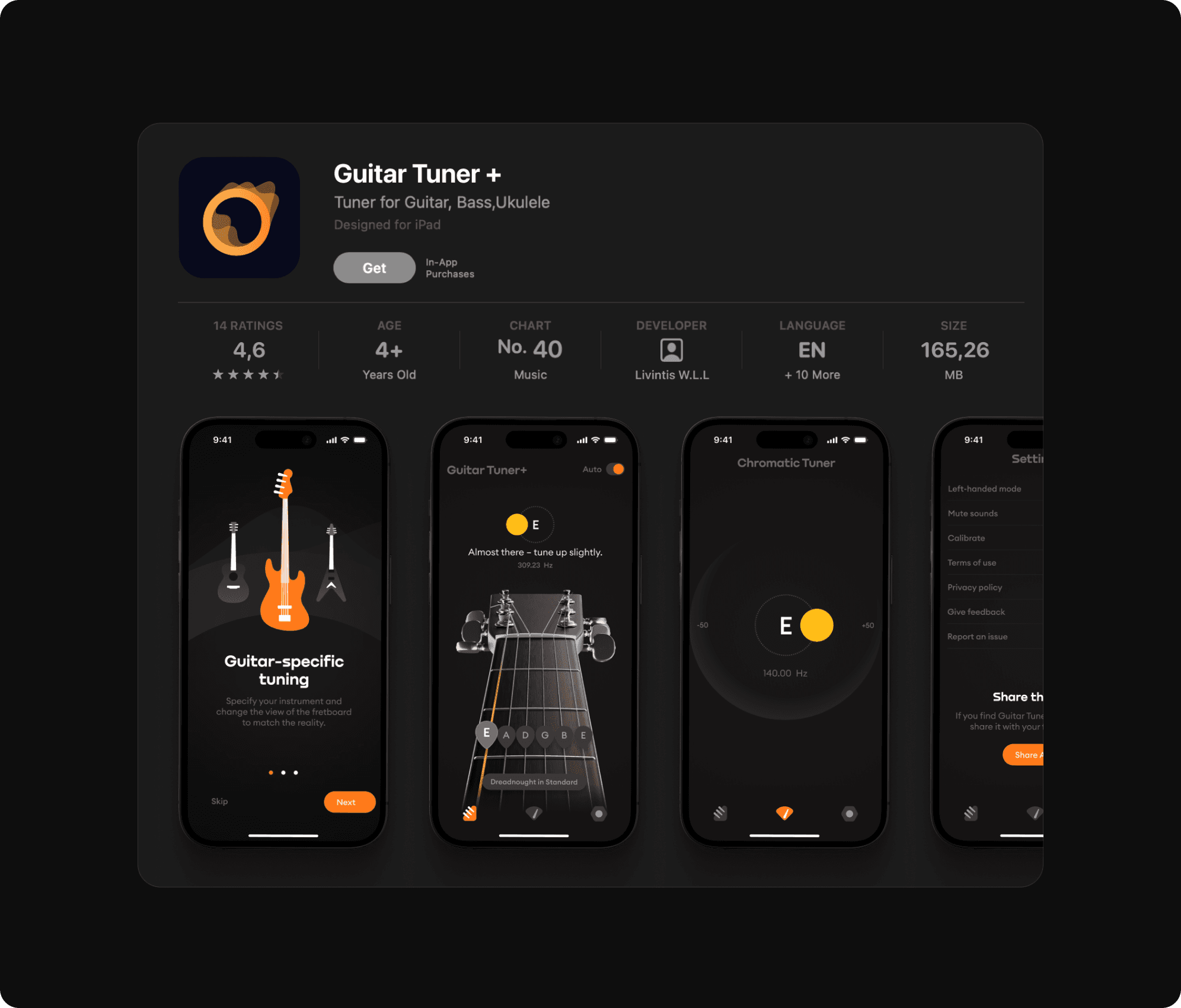 guitar tuner app