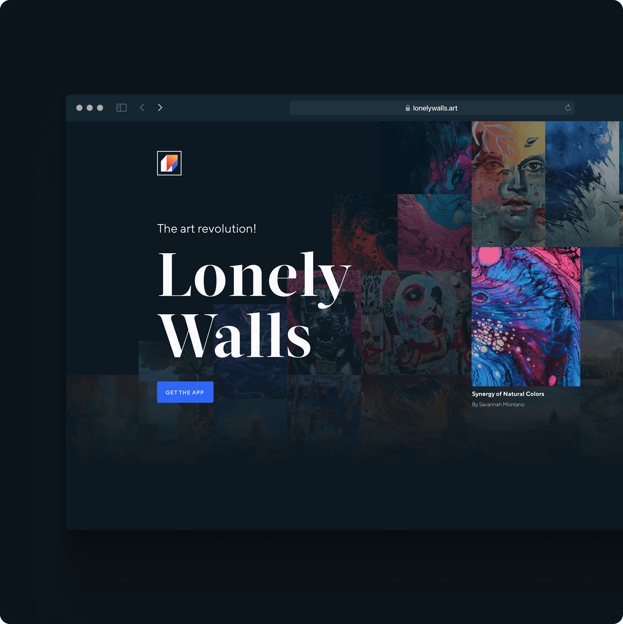 home page
