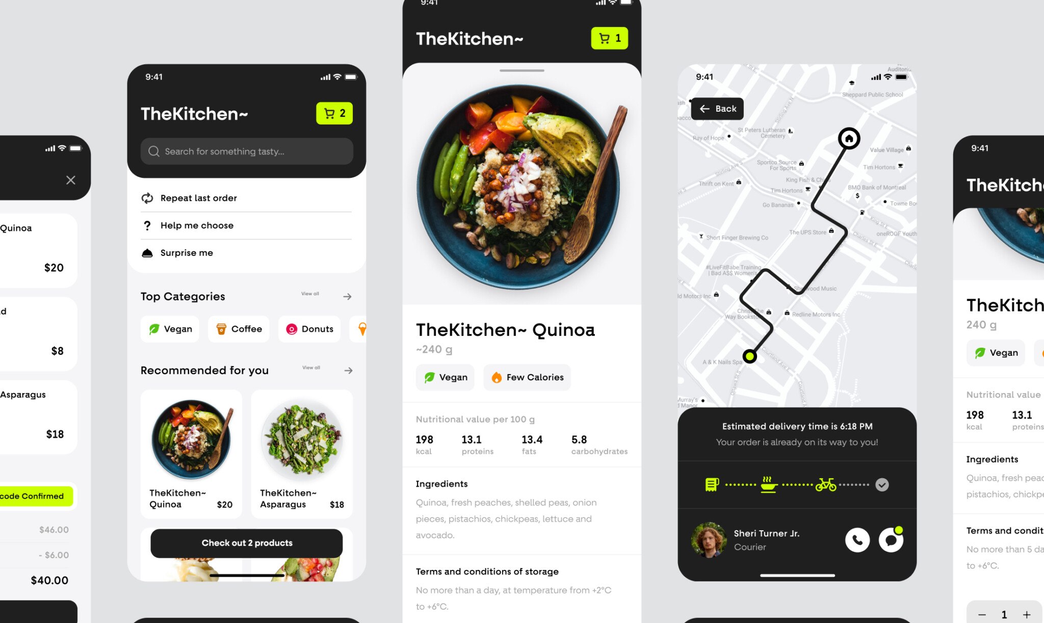 Food delivery app development