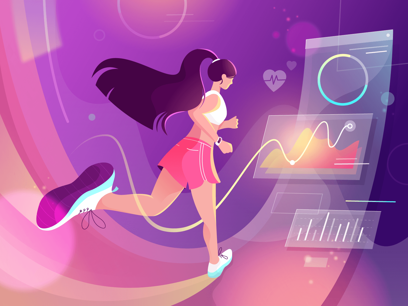 Fitness App by Julia Hanke