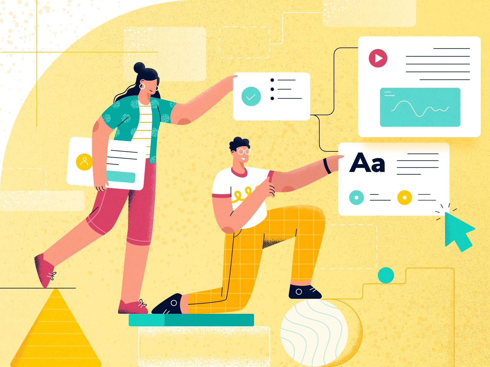 When and why use textures for web design