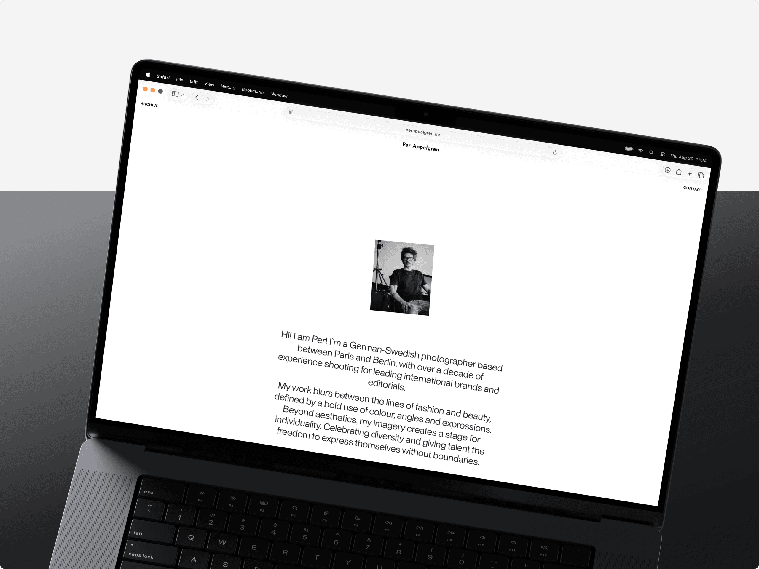 Main page