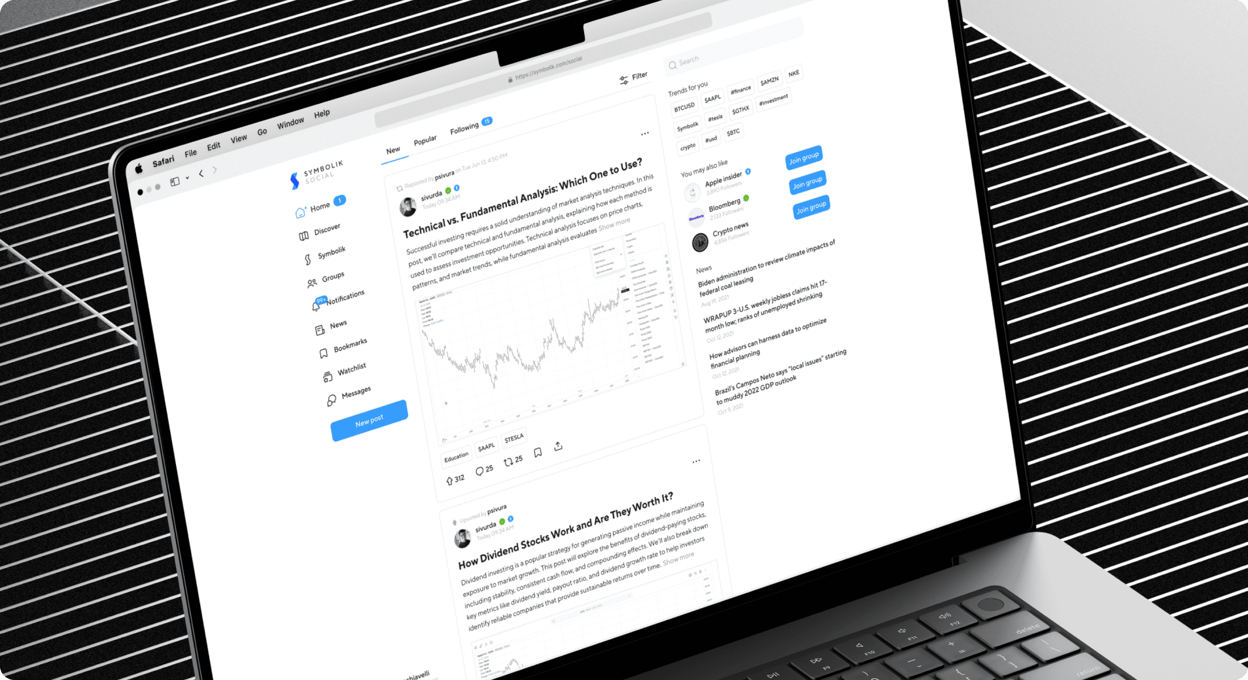Social web design services preview image