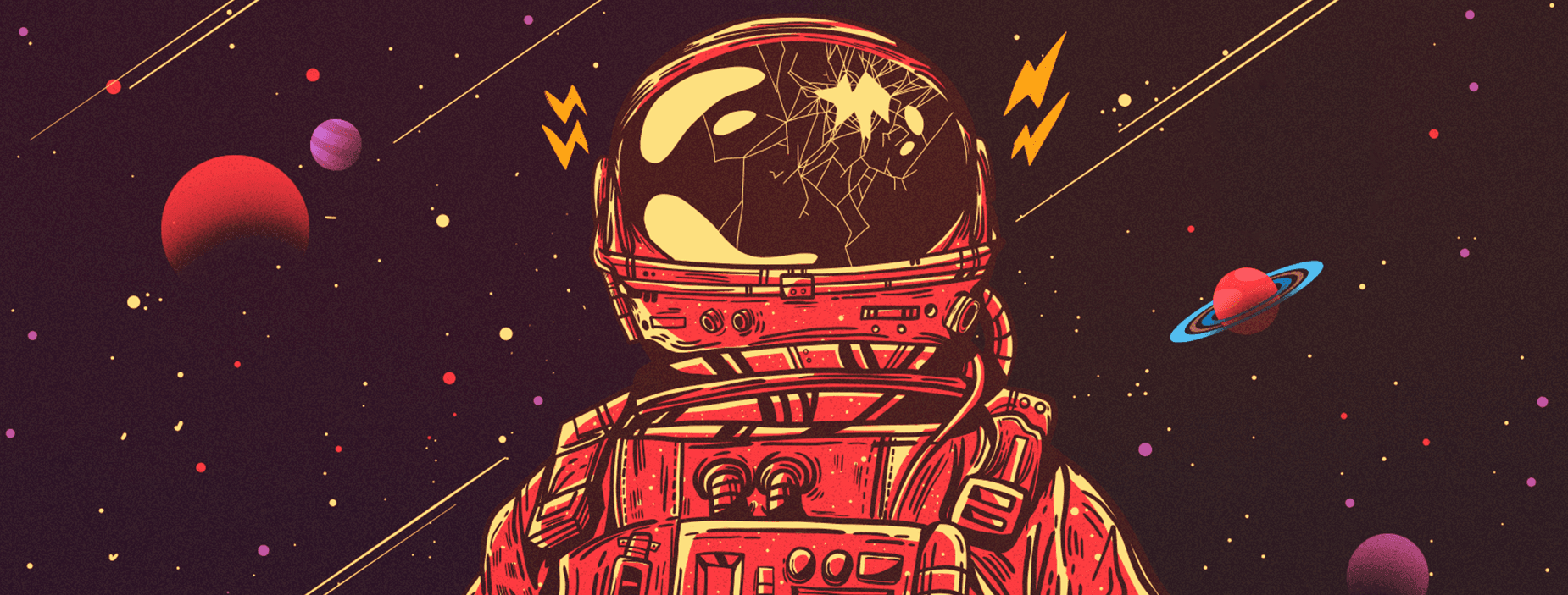 404 Page Design - Space by Pequeño Capitan