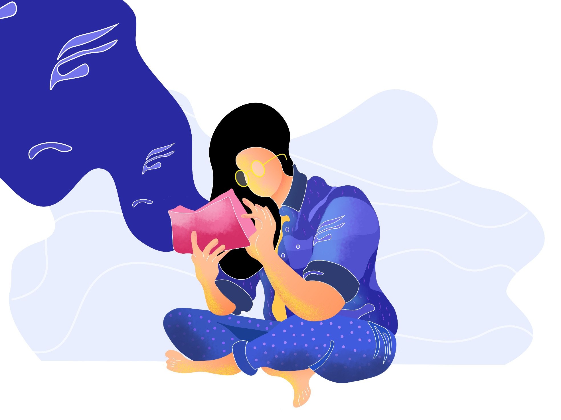 How to improve website readability - illustration by Sudheesh