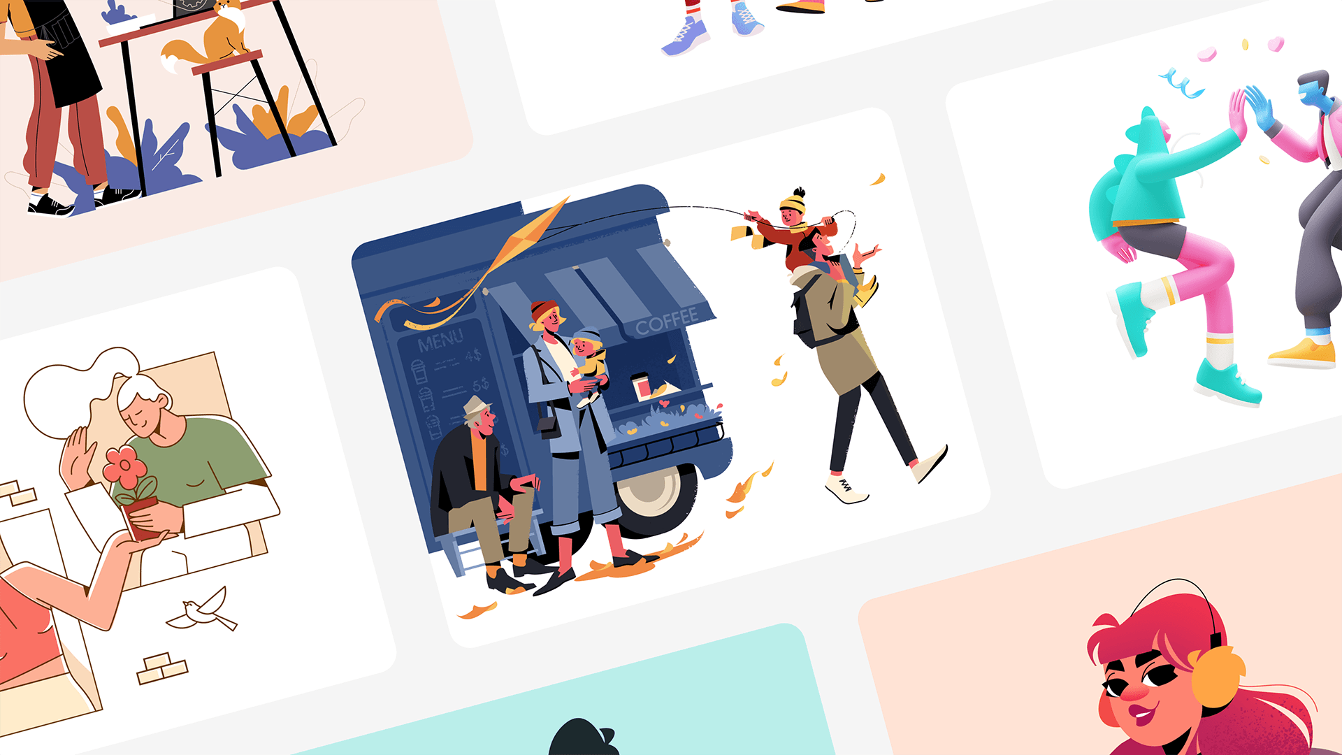 Graphic design and illustration services - Shakuro